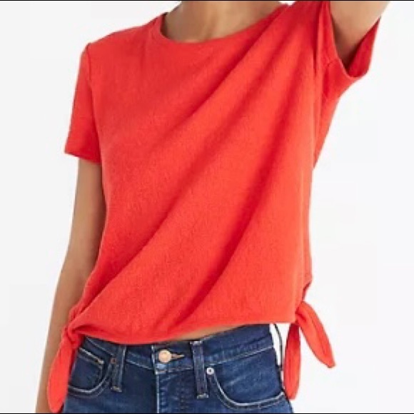 2 for $25 MADEWELL Shirt Texture & Thread Modern Side-Tie Top Women’s Size M - Picture 3 of 8